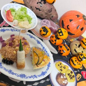 すみれユニット「ハロウィンメニュー」