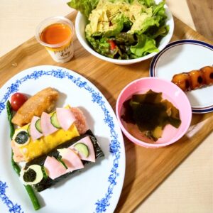 子どもの日メニュー　すみれユニット編