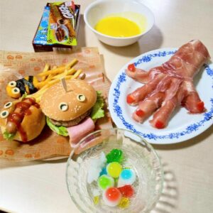 児童養護施設希望館のハロウィンご飯